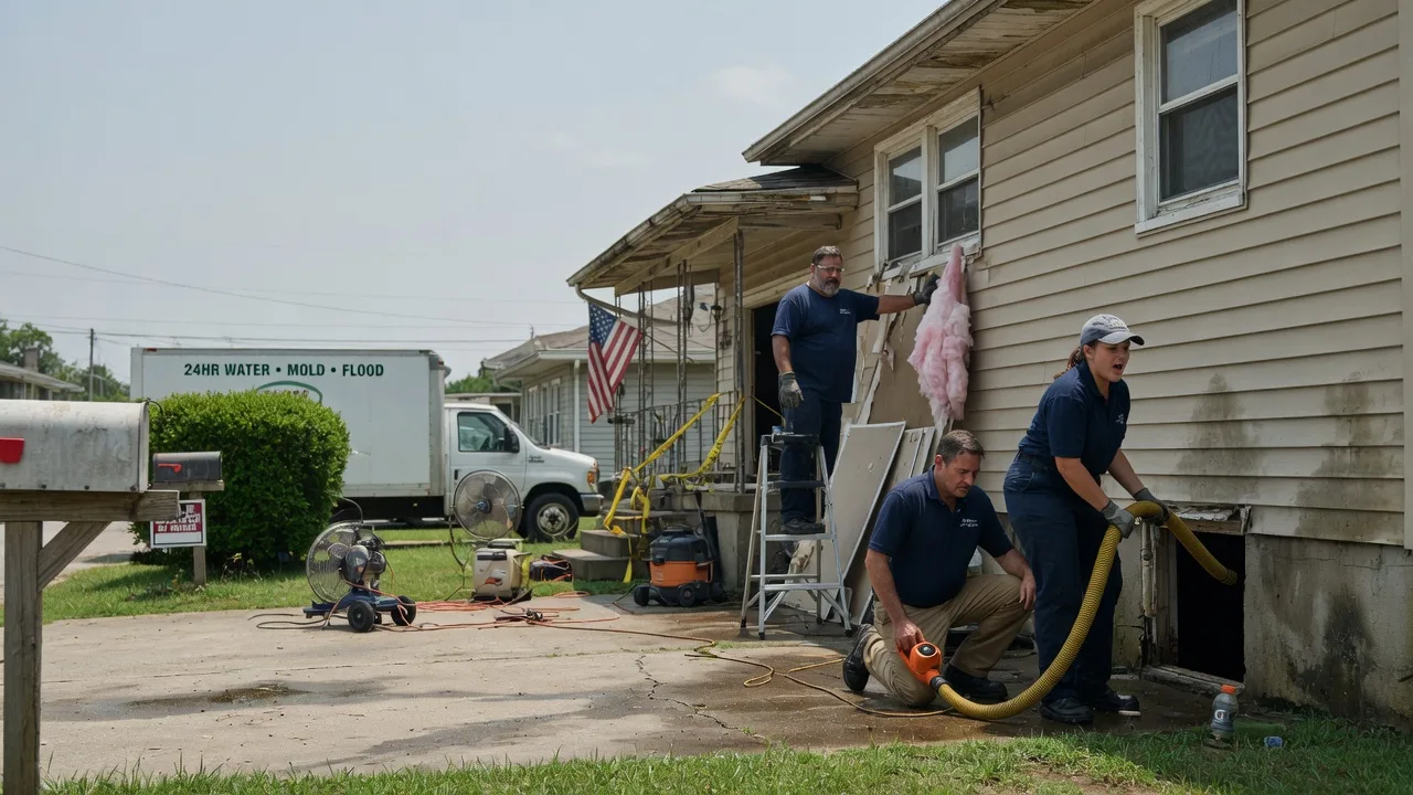 Water Damage Repair in Lynn Center, IL near me
